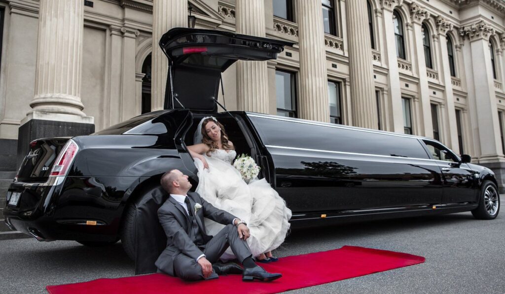 wedding limo